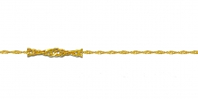 Αλυσίδα λαιμού απο κίτρινο χρυσό Κ14 σε μήκος 50cm