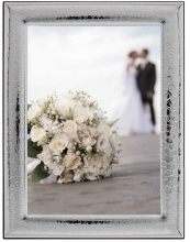 Ασημένια κορνίζα φωτογραφίας γάμου (13X18)